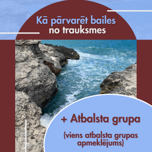 Trauksmes rokasgrāmata + atbalsta grupa